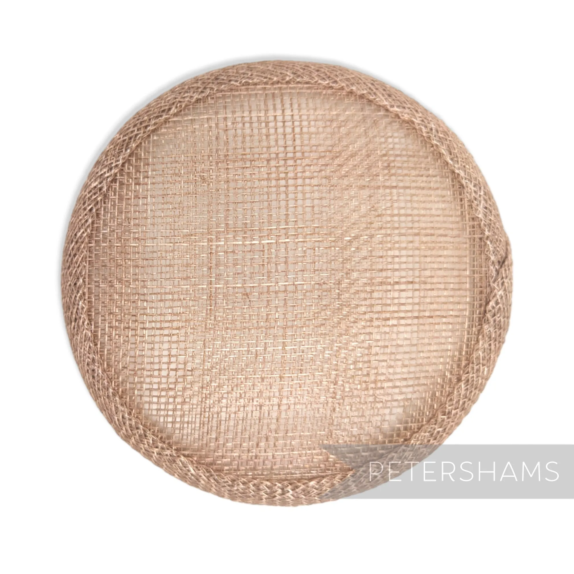 10.5cm Round Sinamay Hat Base