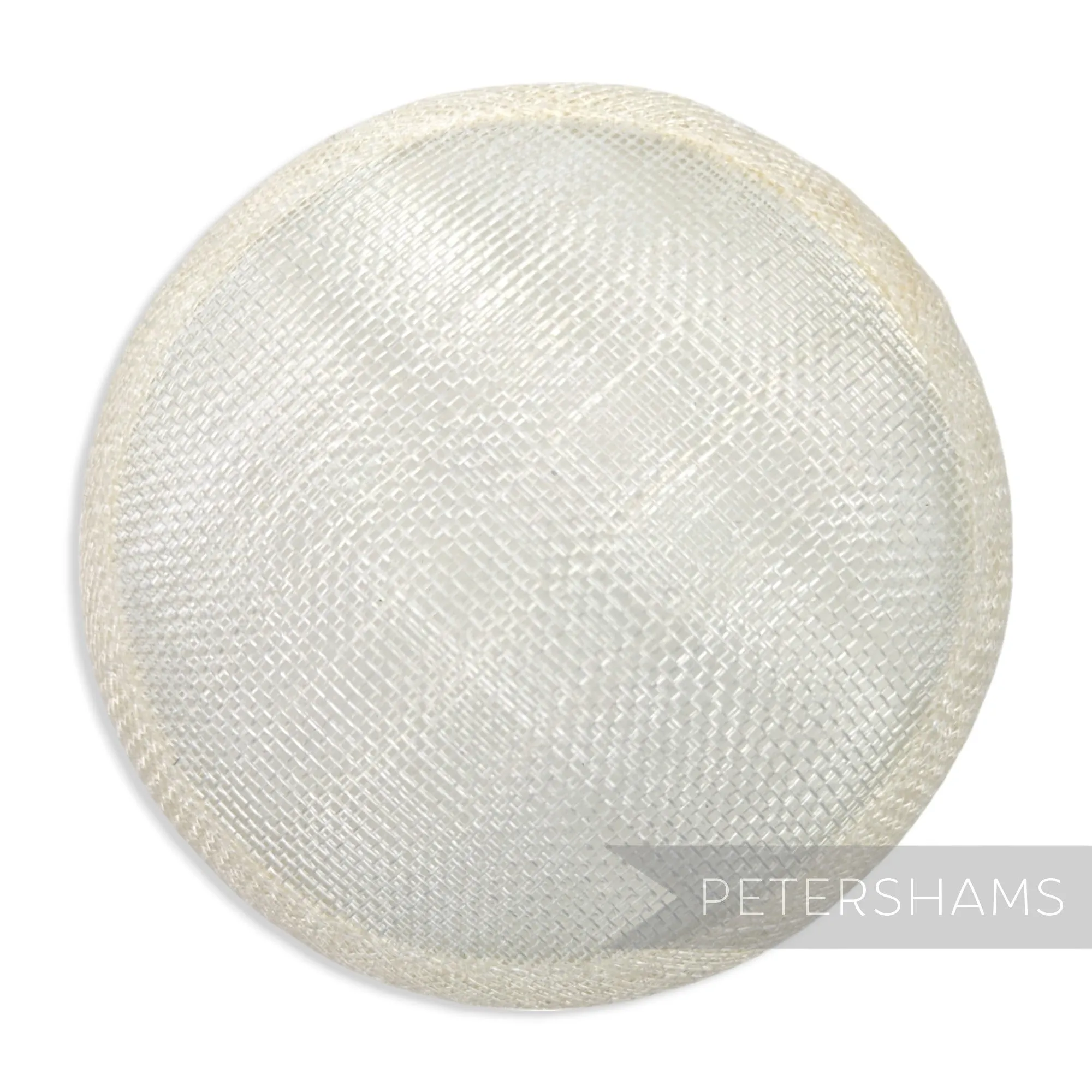 13.5cm Round Sinamay Hat Base