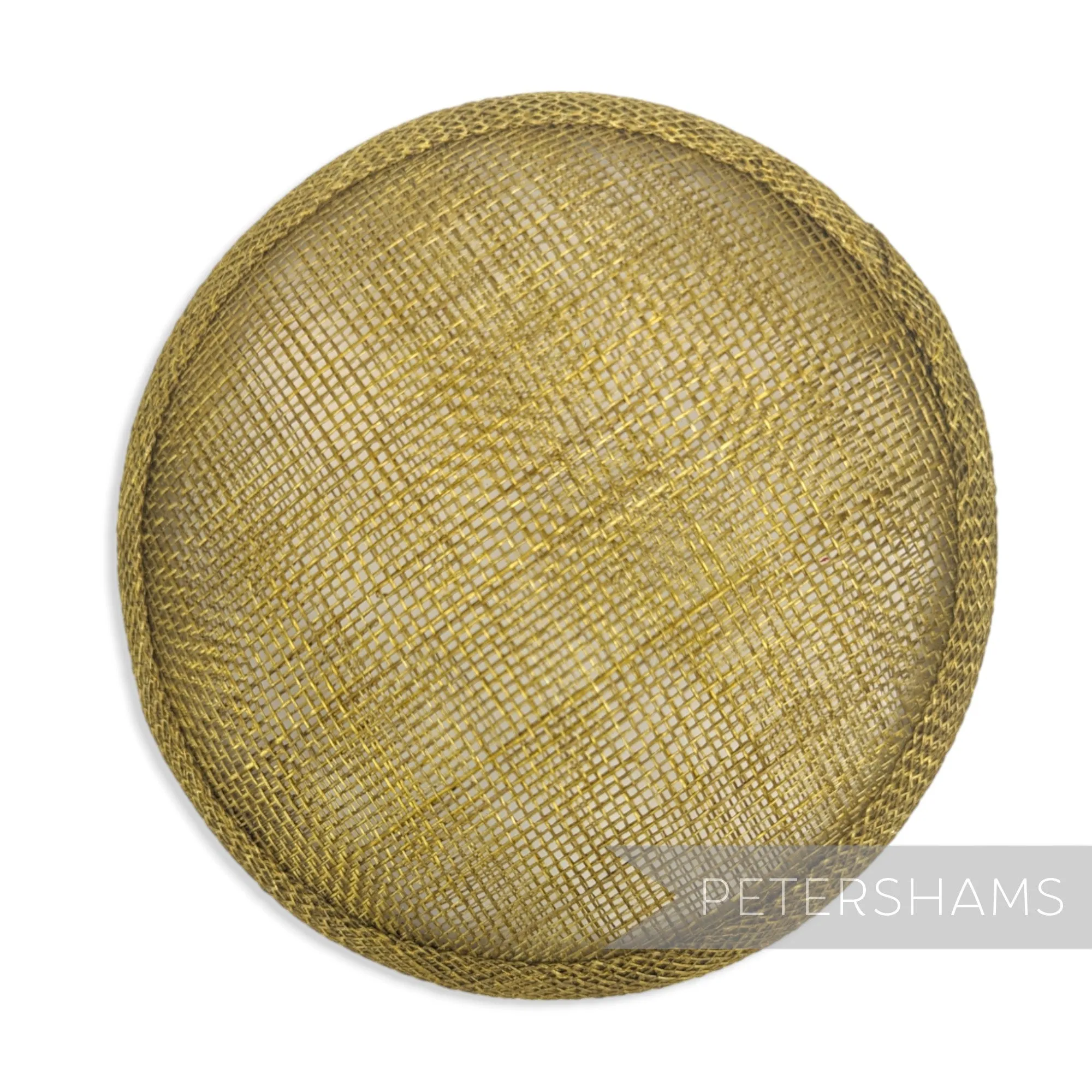 13.5cm Round Sinamay Hat Base