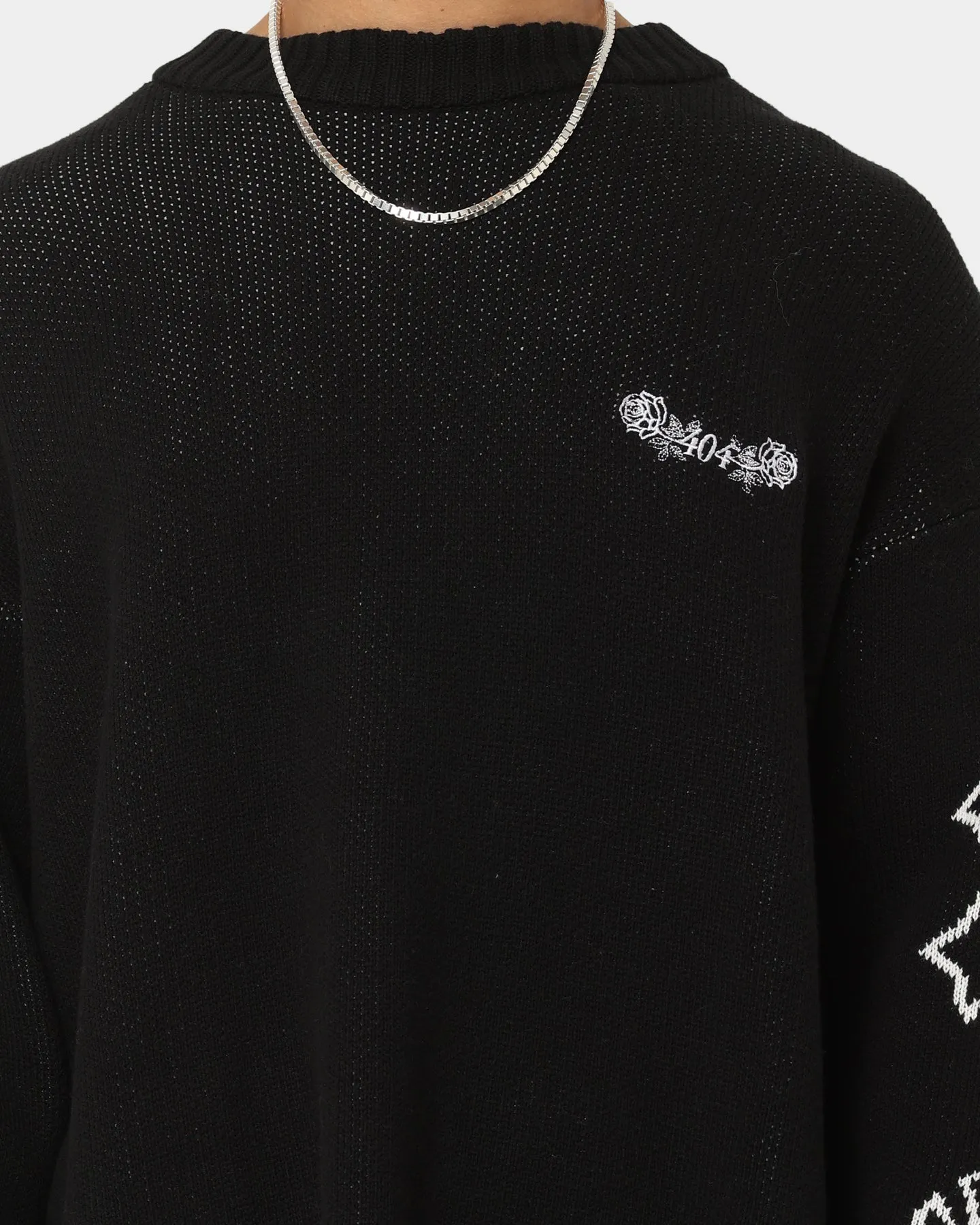 404 Destroyer Knit Sweater Black