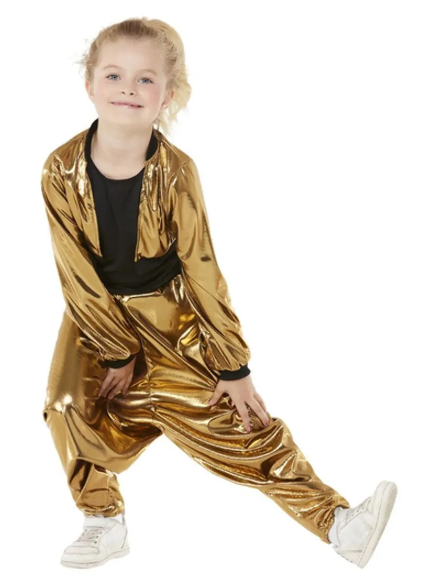 80s Hammertime Child Rapper Gold Costume