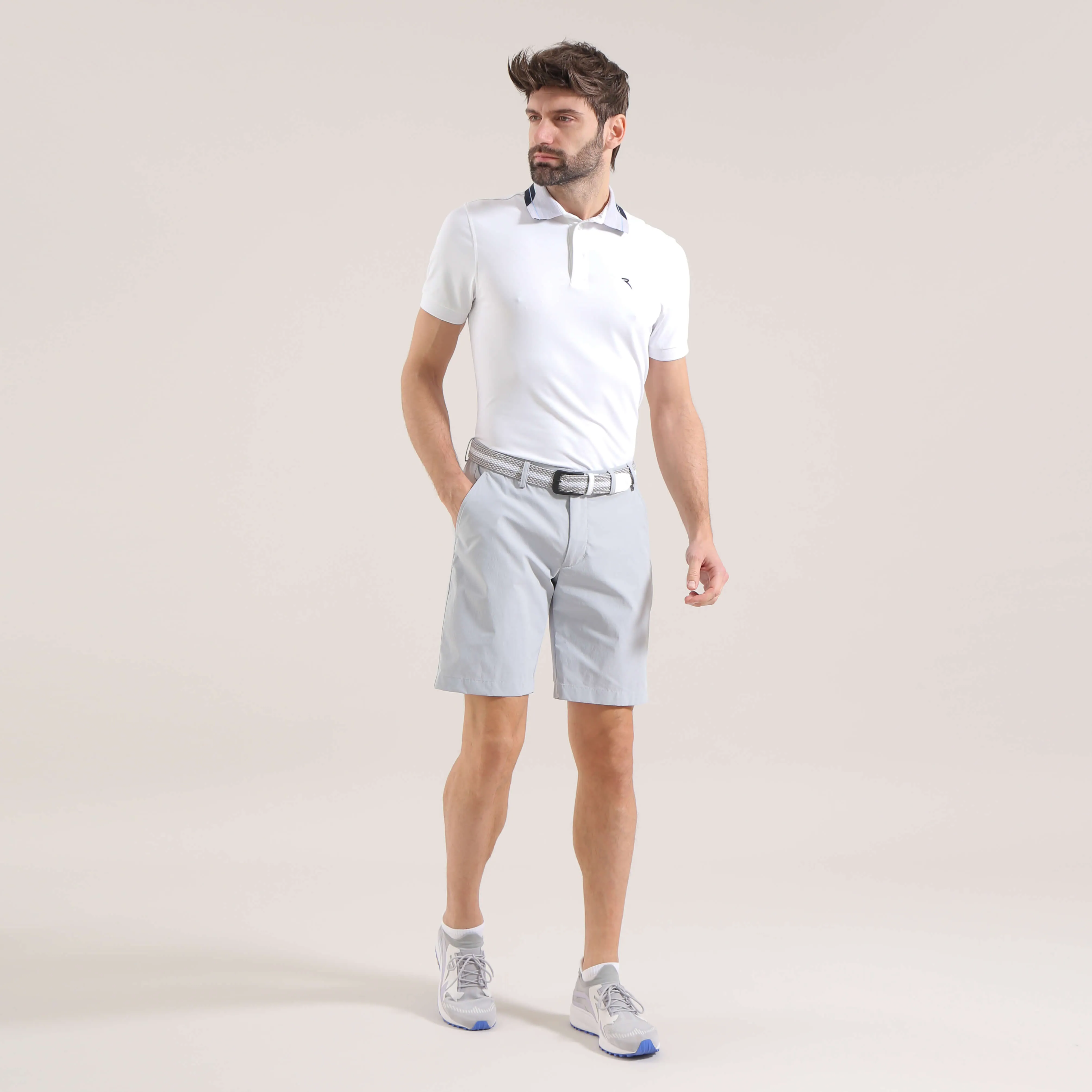 ADEMAS | DRY-MATIC® STRETCH PIQUET POLO