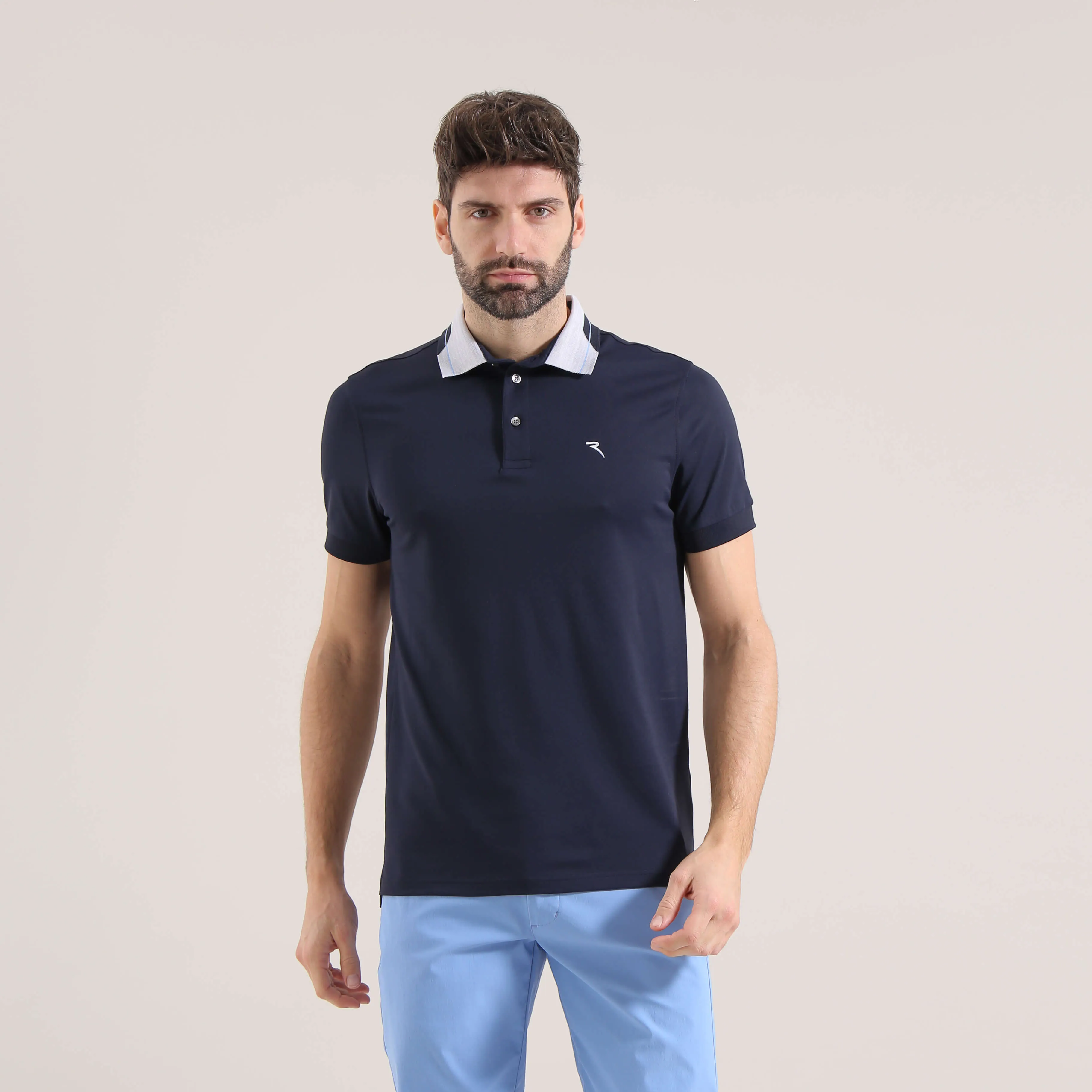 ADEMAS | DRY-MATIC® STRETCH PIQUET POLO