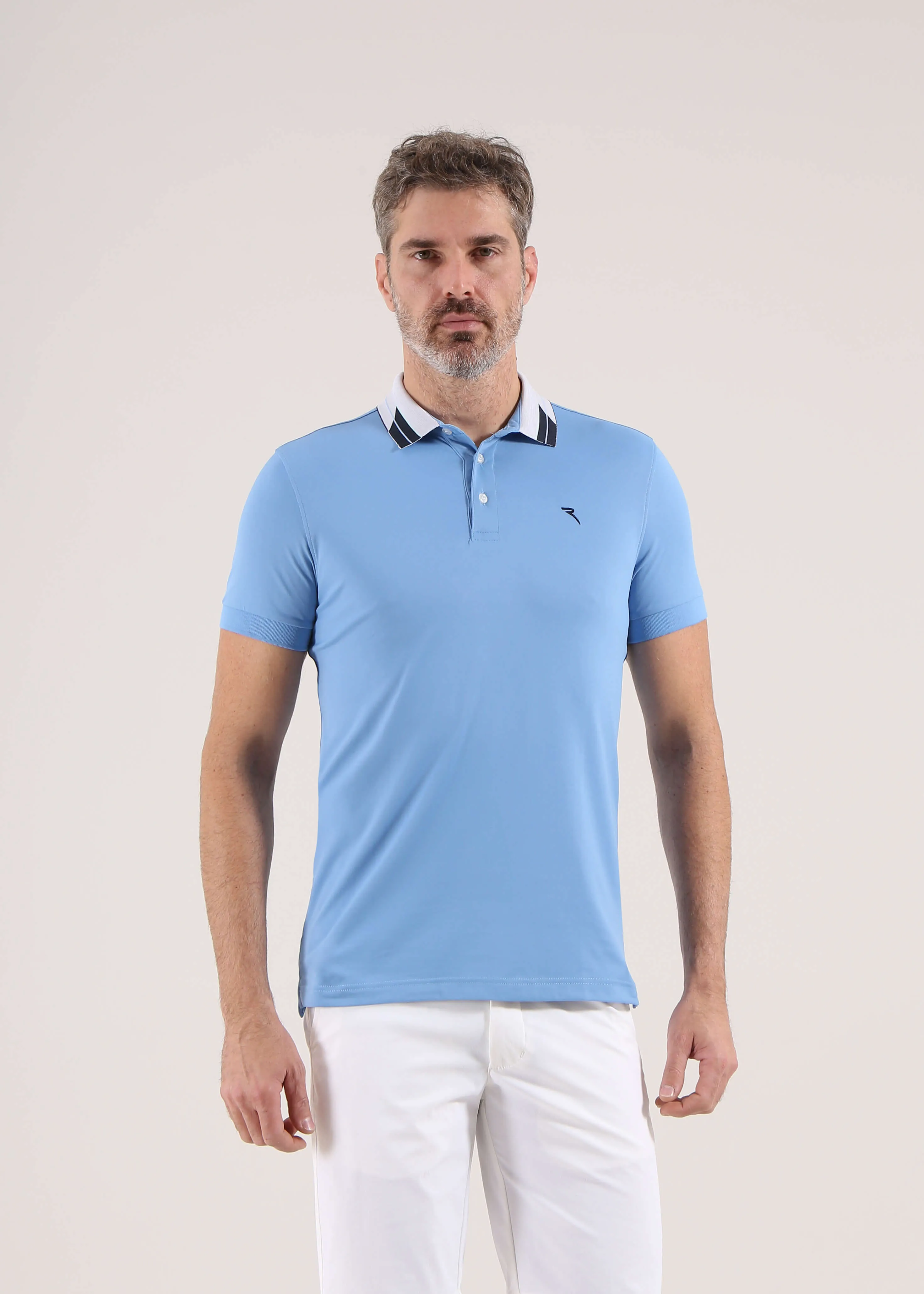 ADEMAS | DRY-MATIC® STRETCH PIQUET POLO