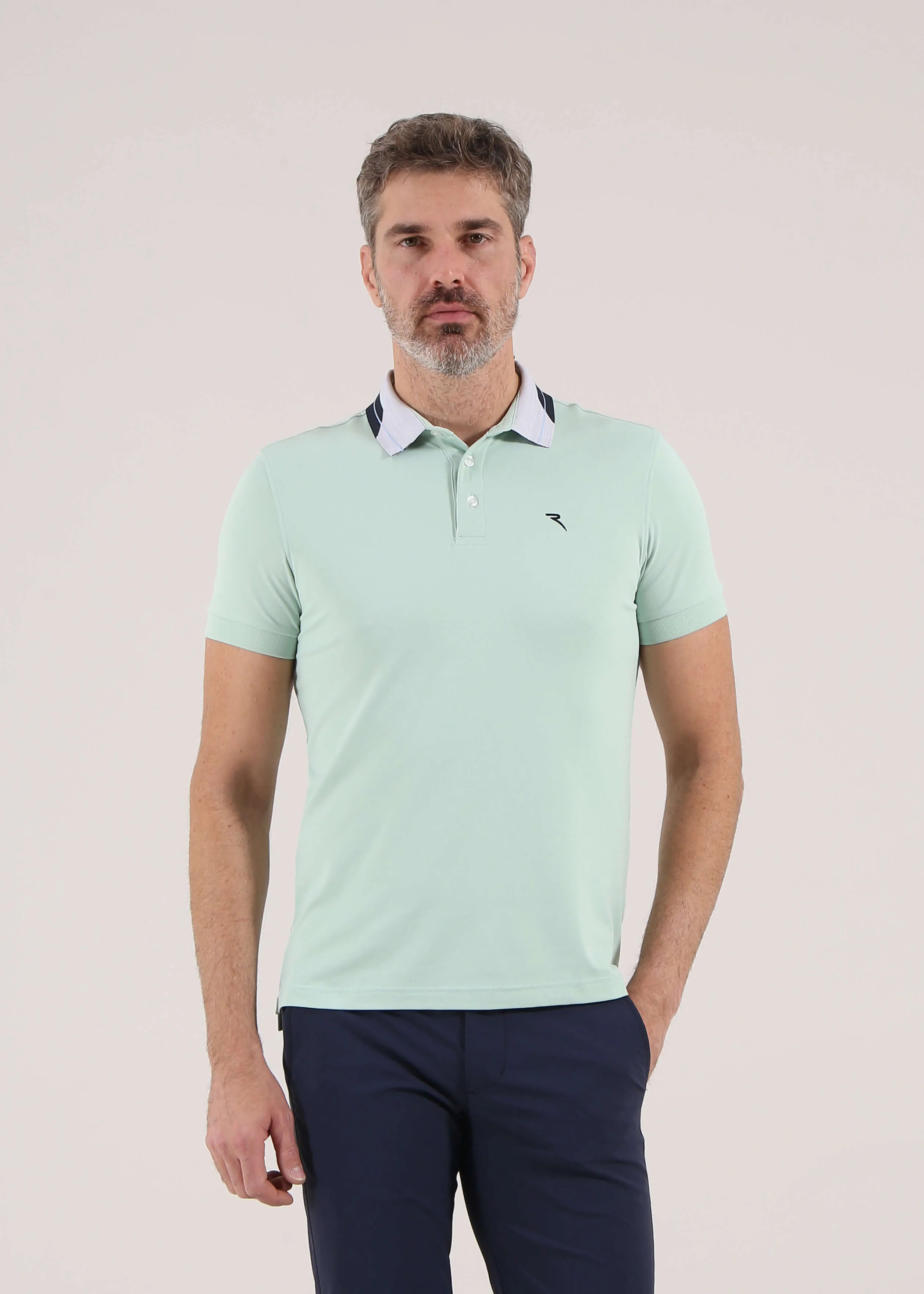 ADEMAS | DRY-MATIC® STRETCH PIQUET POLO