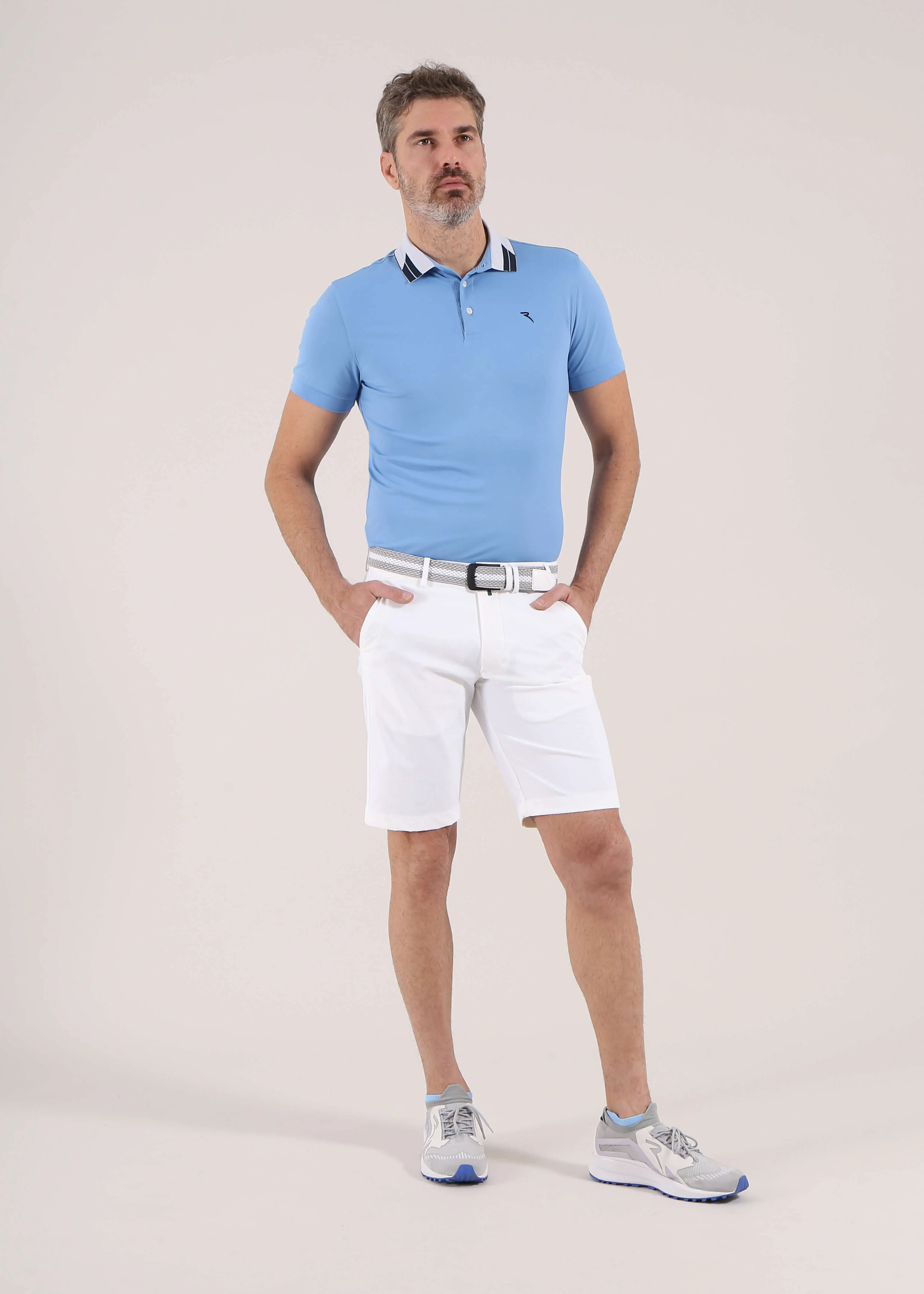 ADEMAS | DRY-MATIC® STRETCH PIQUET POLO