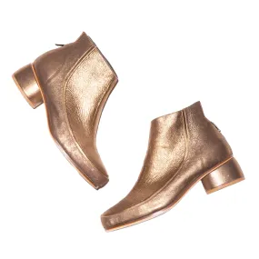 Aphrodite Gold Ankle Boots