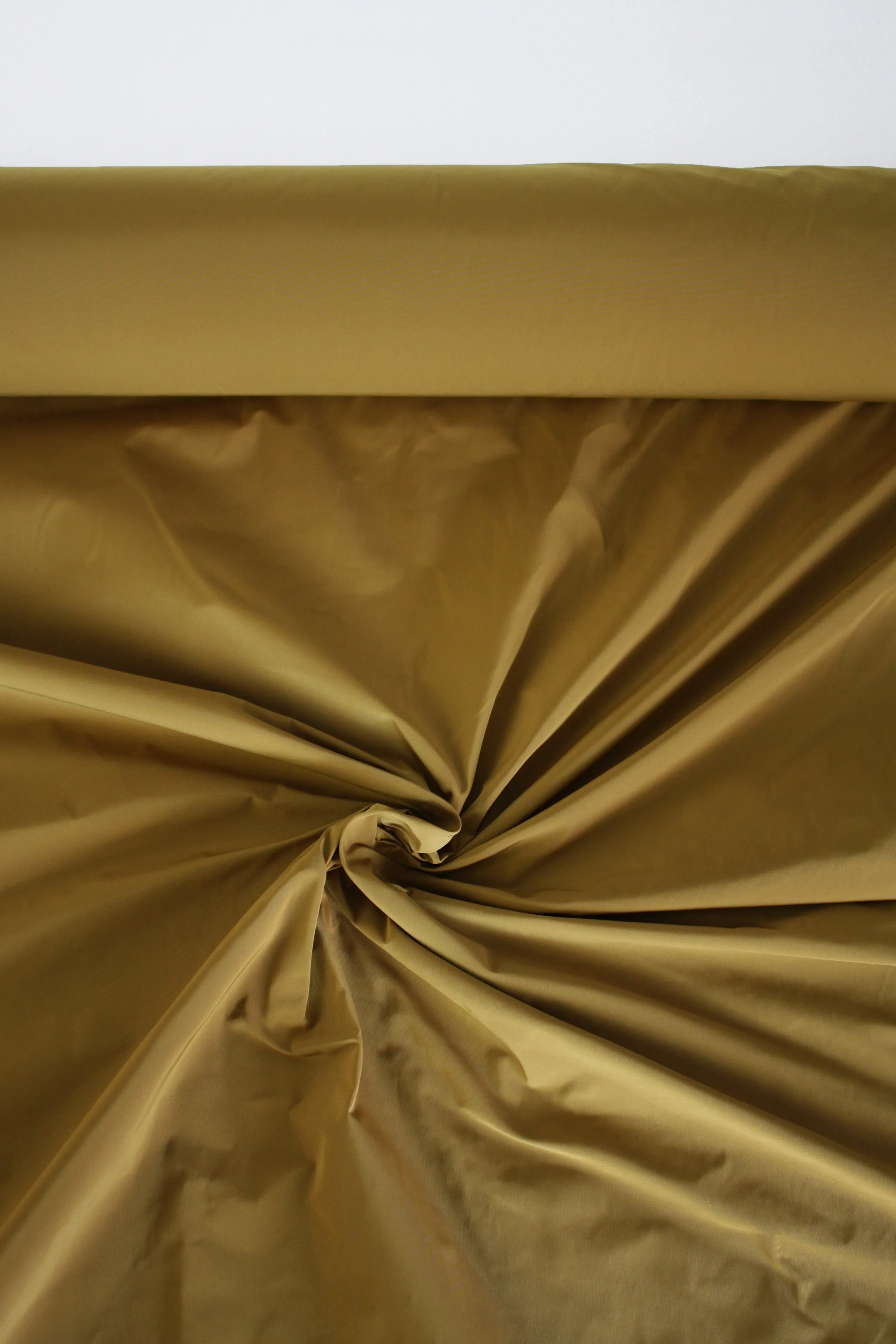 Aqua - Memory Yarn Taffeta | Antique Gold