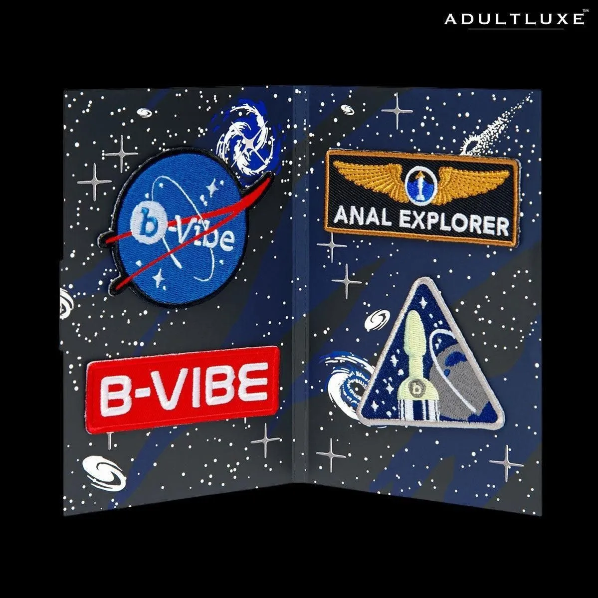 B-Vibe ASStronaut Glow-in-the-Dark Butt Play Set