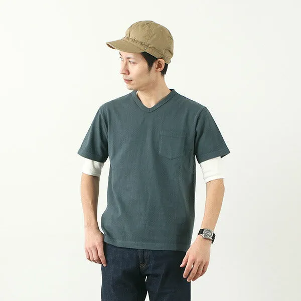 BARNS / BR-1101 Hanging jersey S/S V-neck