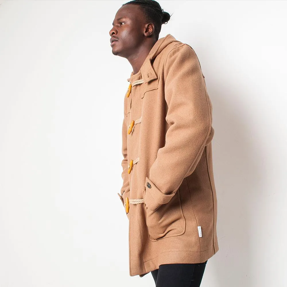 Bellfield - Duffle - Mens Coat - Brown