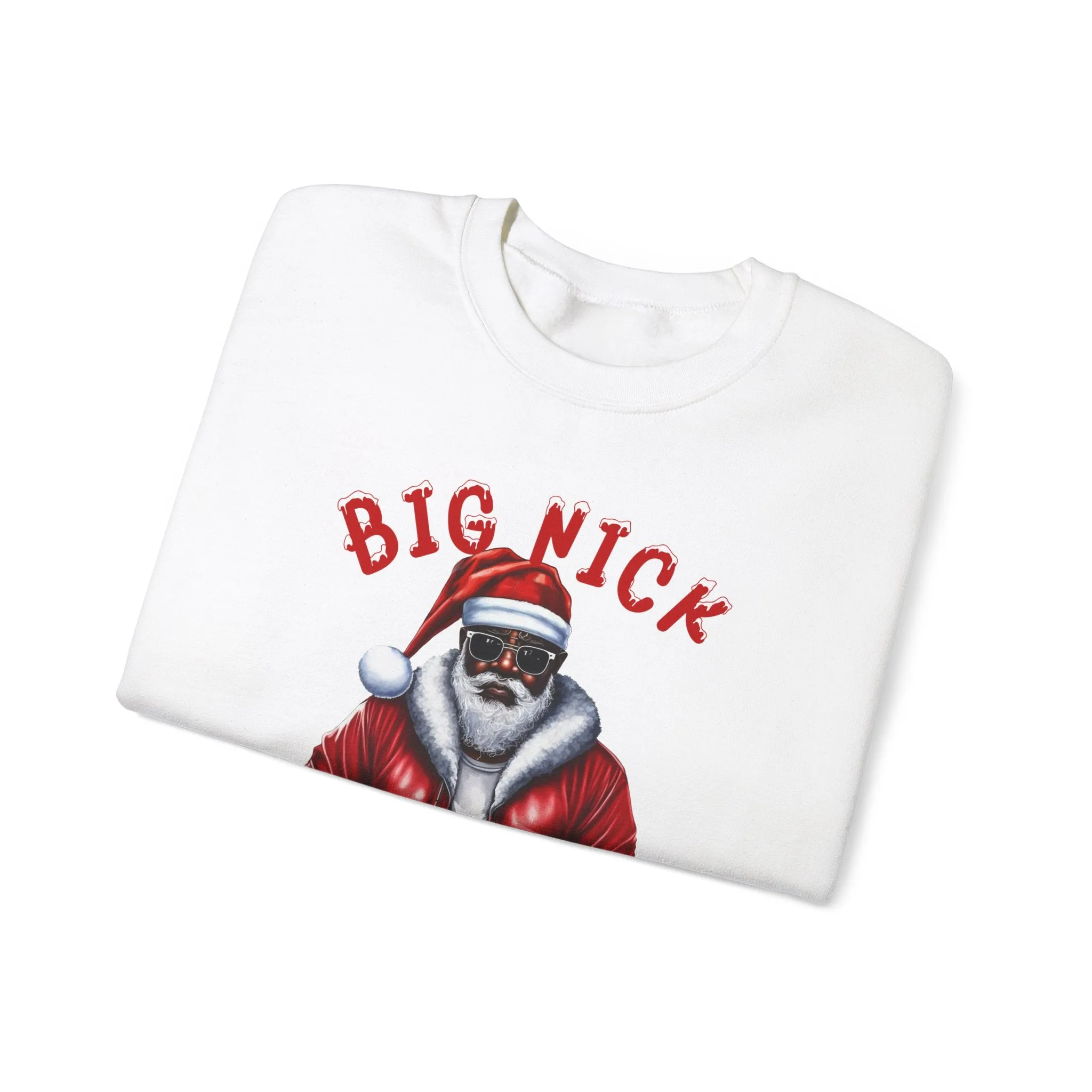 Big Nick Energy Christmas Crewneck Sweatshirt