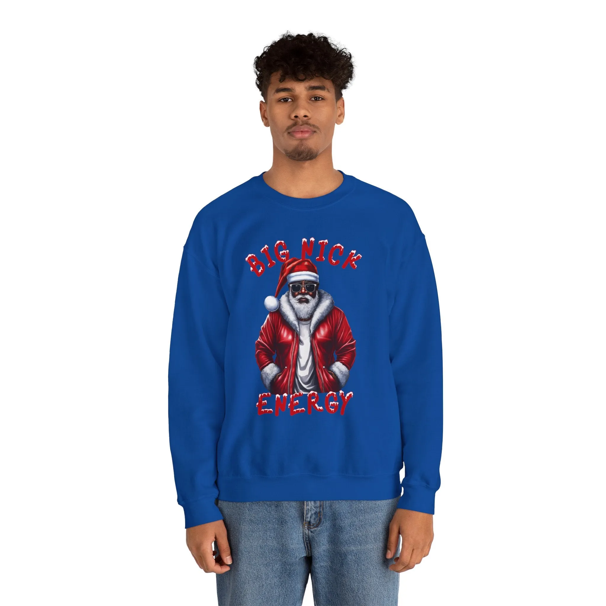 Big Nick Energy Christmas Crewneck Sweatshirt