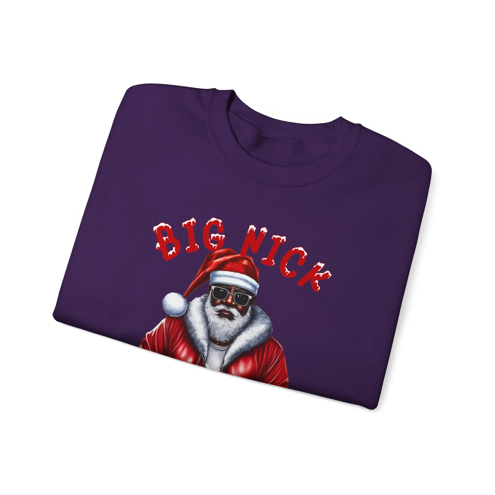 Big Nick Energy Christmas Crewneck Sweatshirt