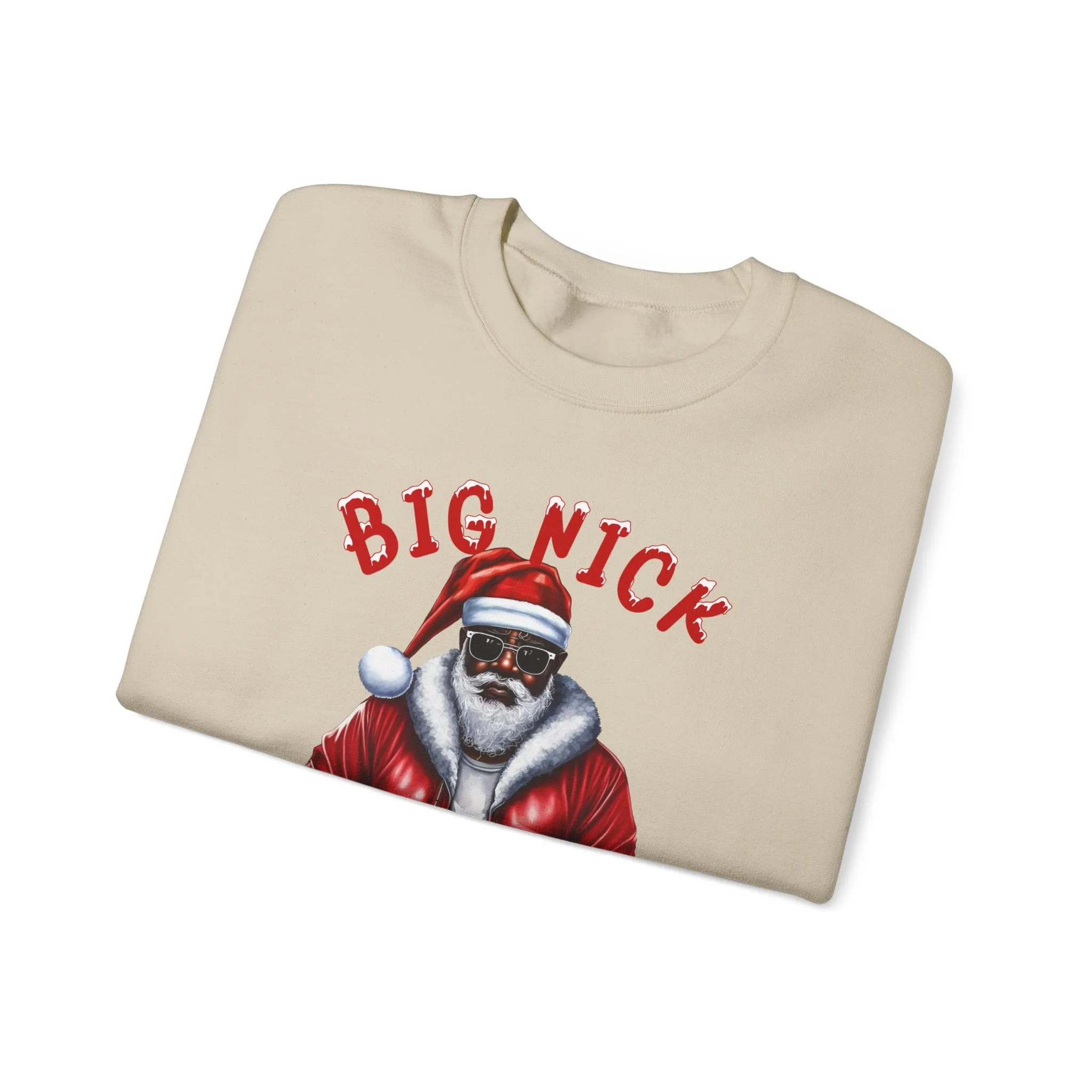 Big Nick Energy Christmas Crewneck Sweatshirt