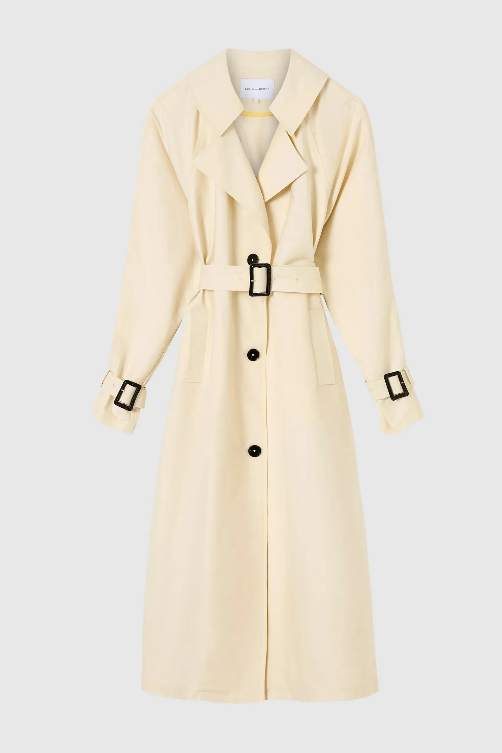 Browne Oversized Trench Coat in Bone