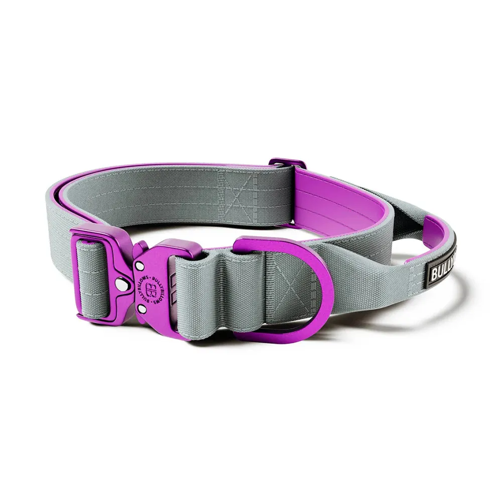 BullyBillows 4cm LIGHTER Combat Collar - With Handle Rated Clip