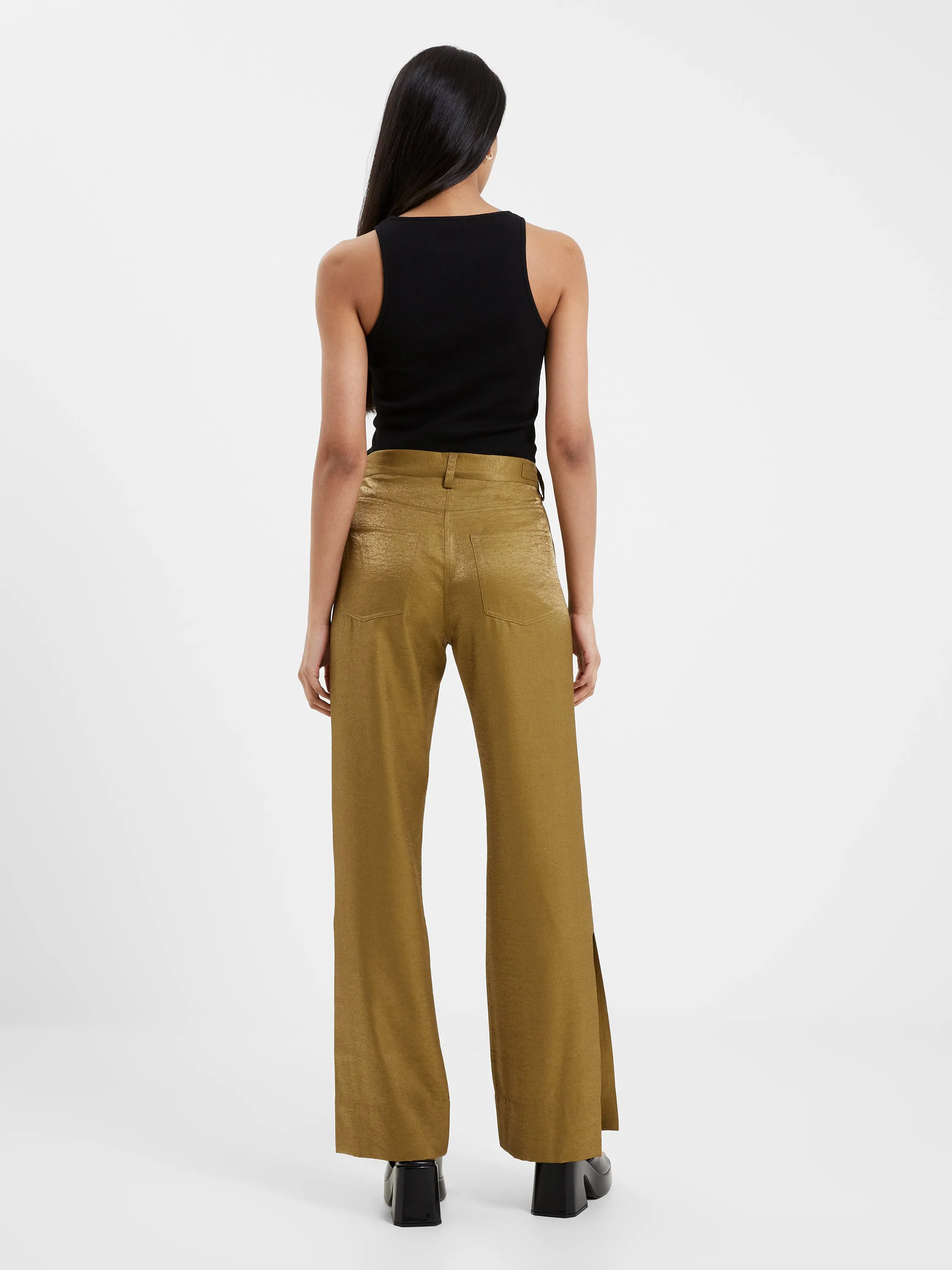 Cammie Shimmer Flare Trousers