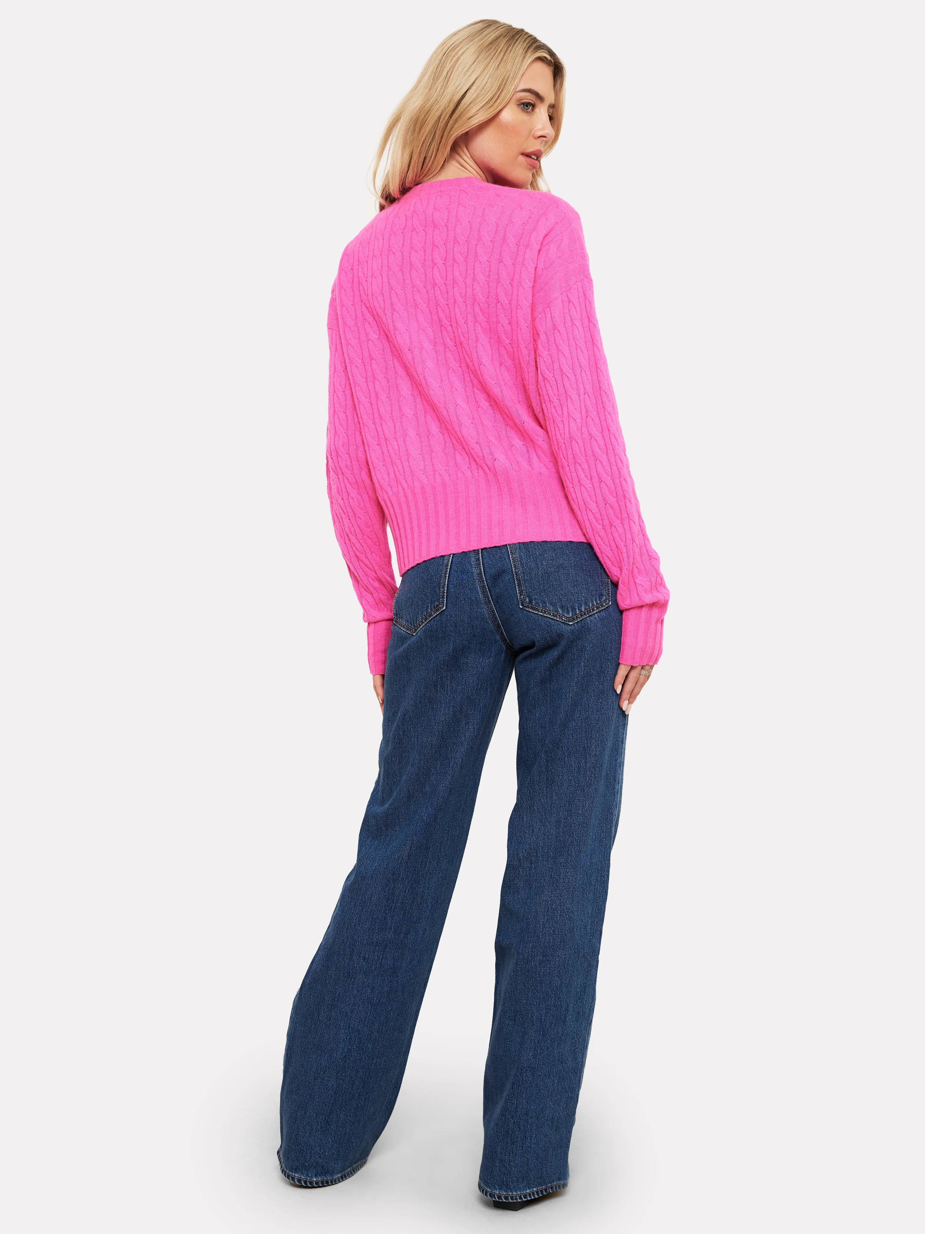 Cathy Cashmere Cable Knit