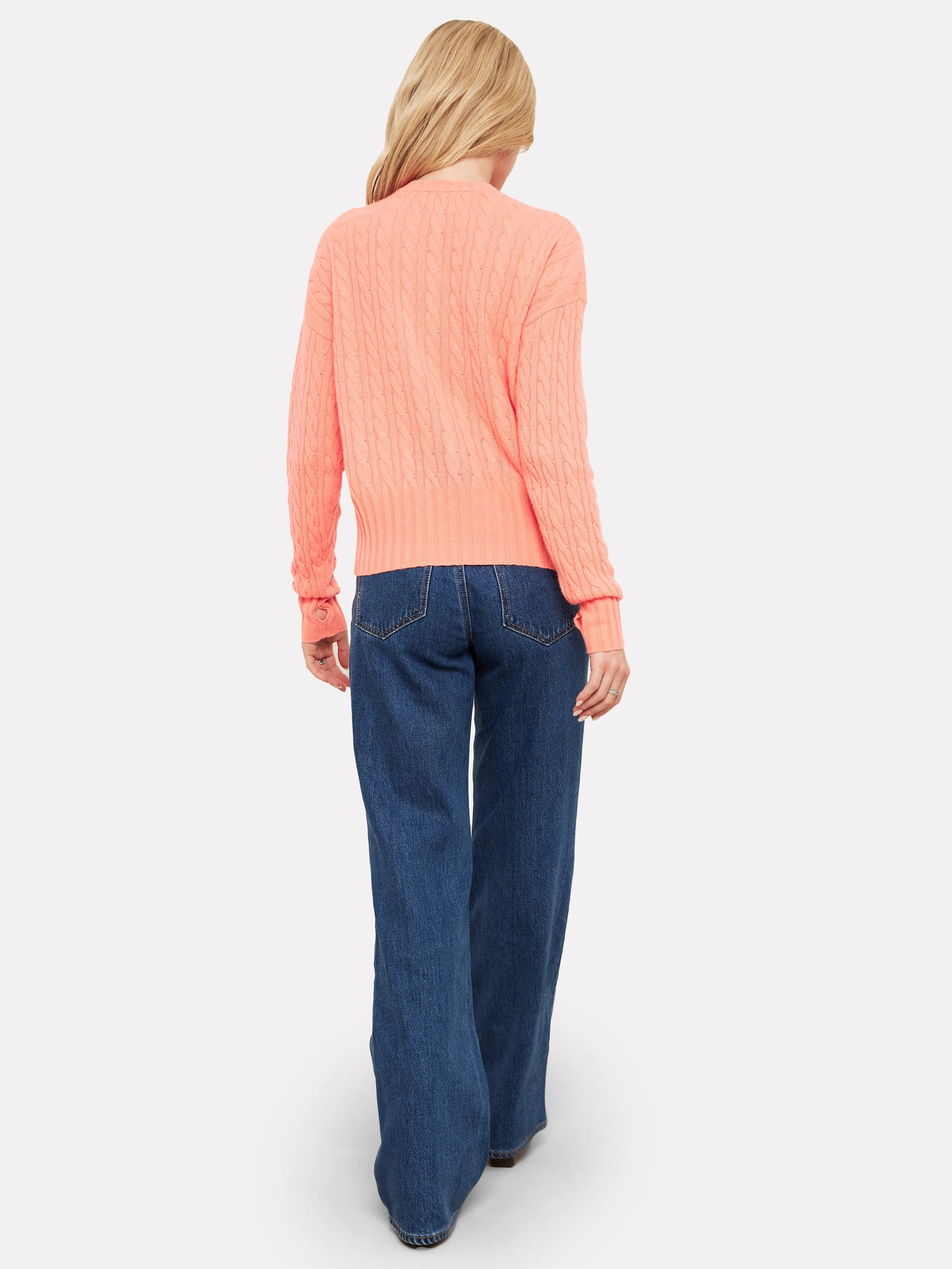 Cathy Cashmere Cable Knit