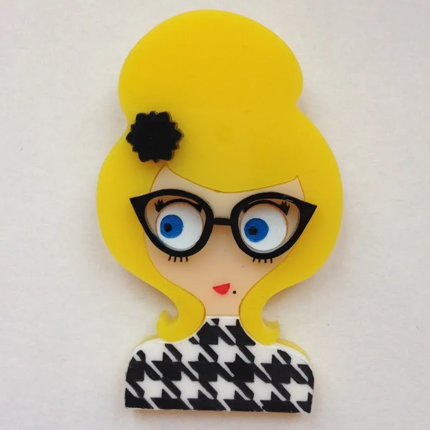 DENISE Acrylic brooch