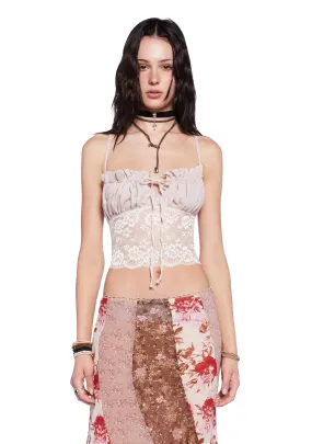 Desert Rose Convertible Cami Top - Off White