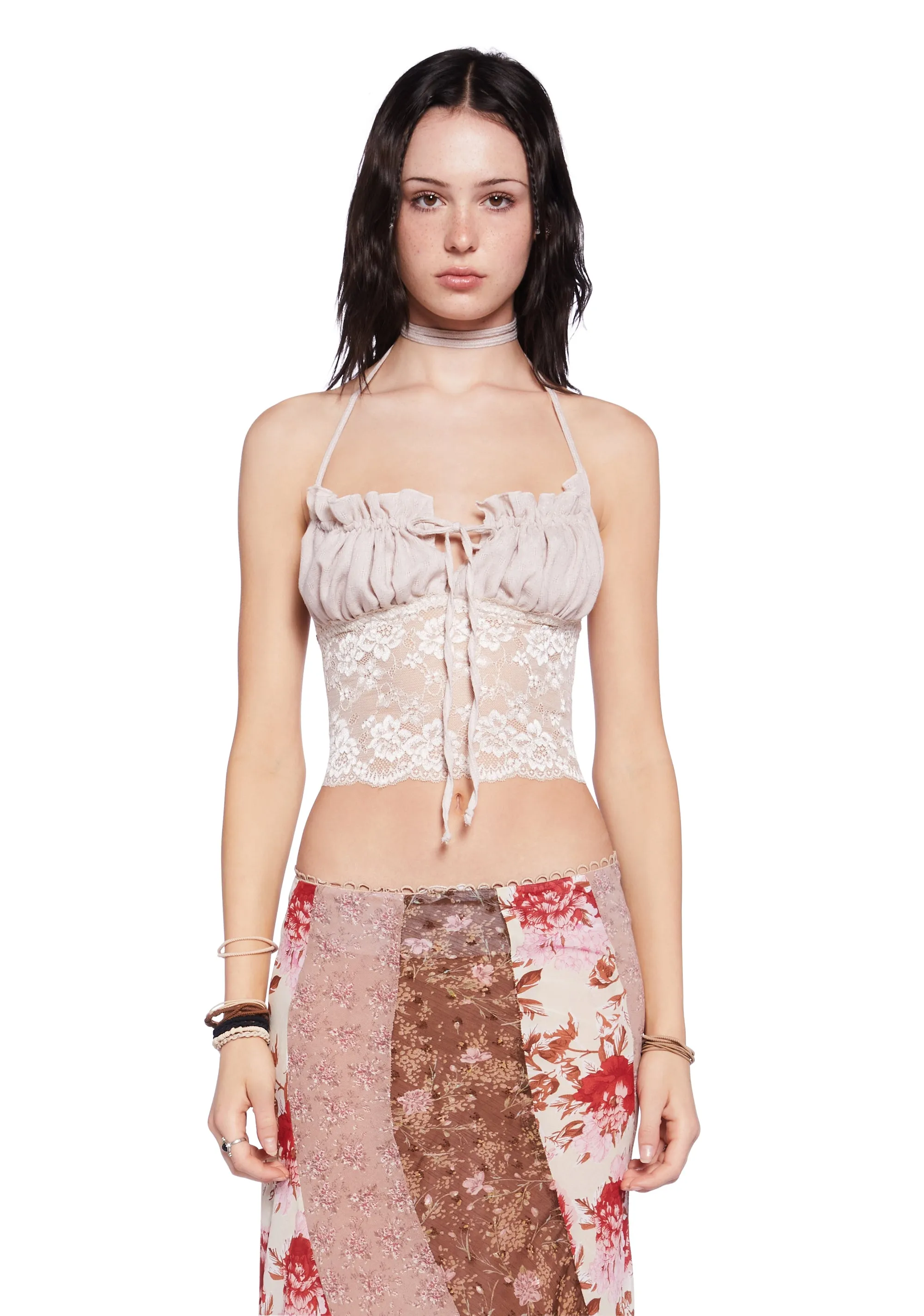 Desert Rose Convertible Cami Top - Off White