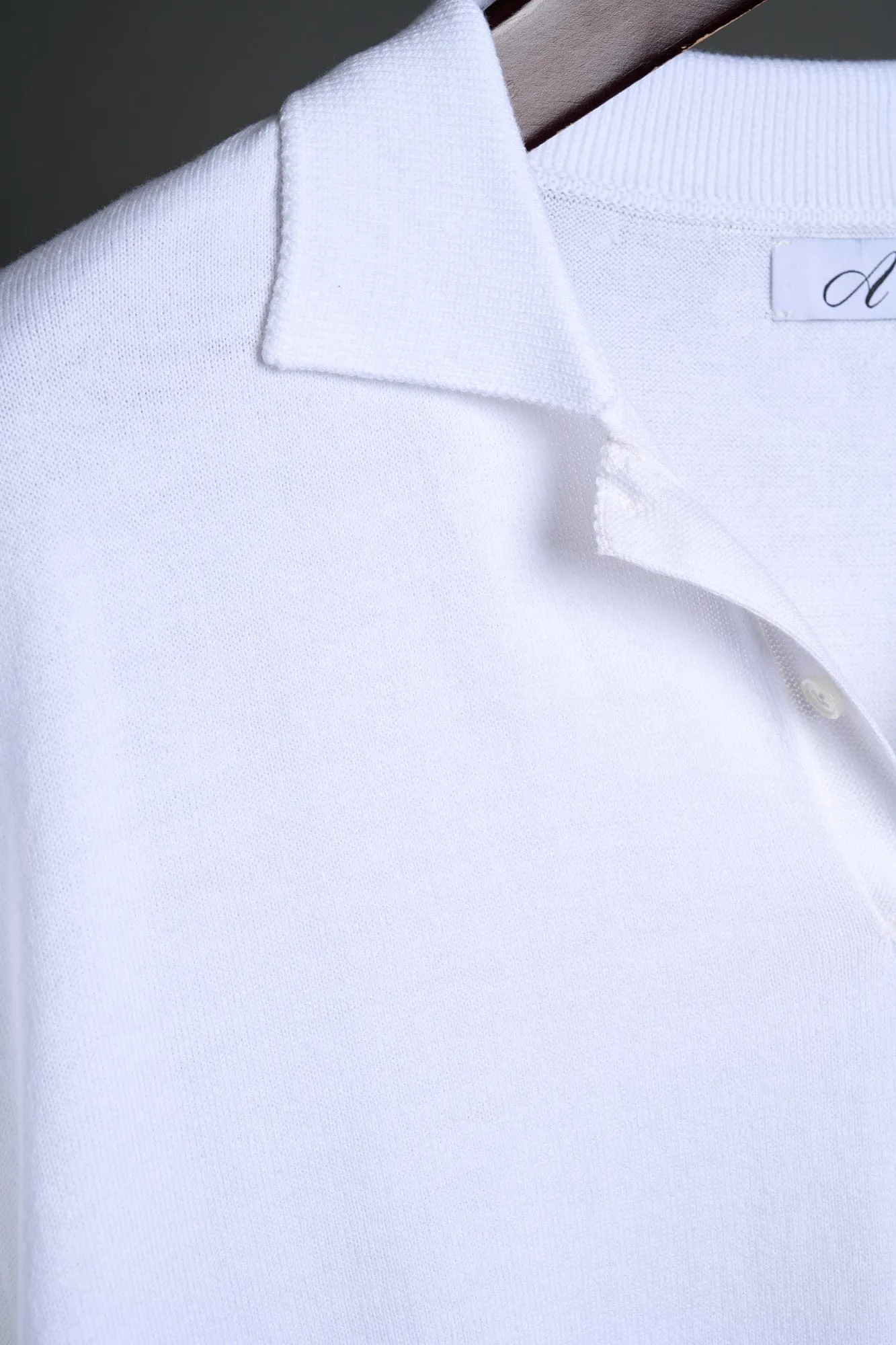 Dicky Long-Sleeve Cotton 2-Button Polo