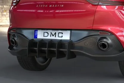 DMC Aston Martin DBX: Forged Carbon Fiber Rear Diffuser Fins: Fit the OEM SUV & Q 007 DBX