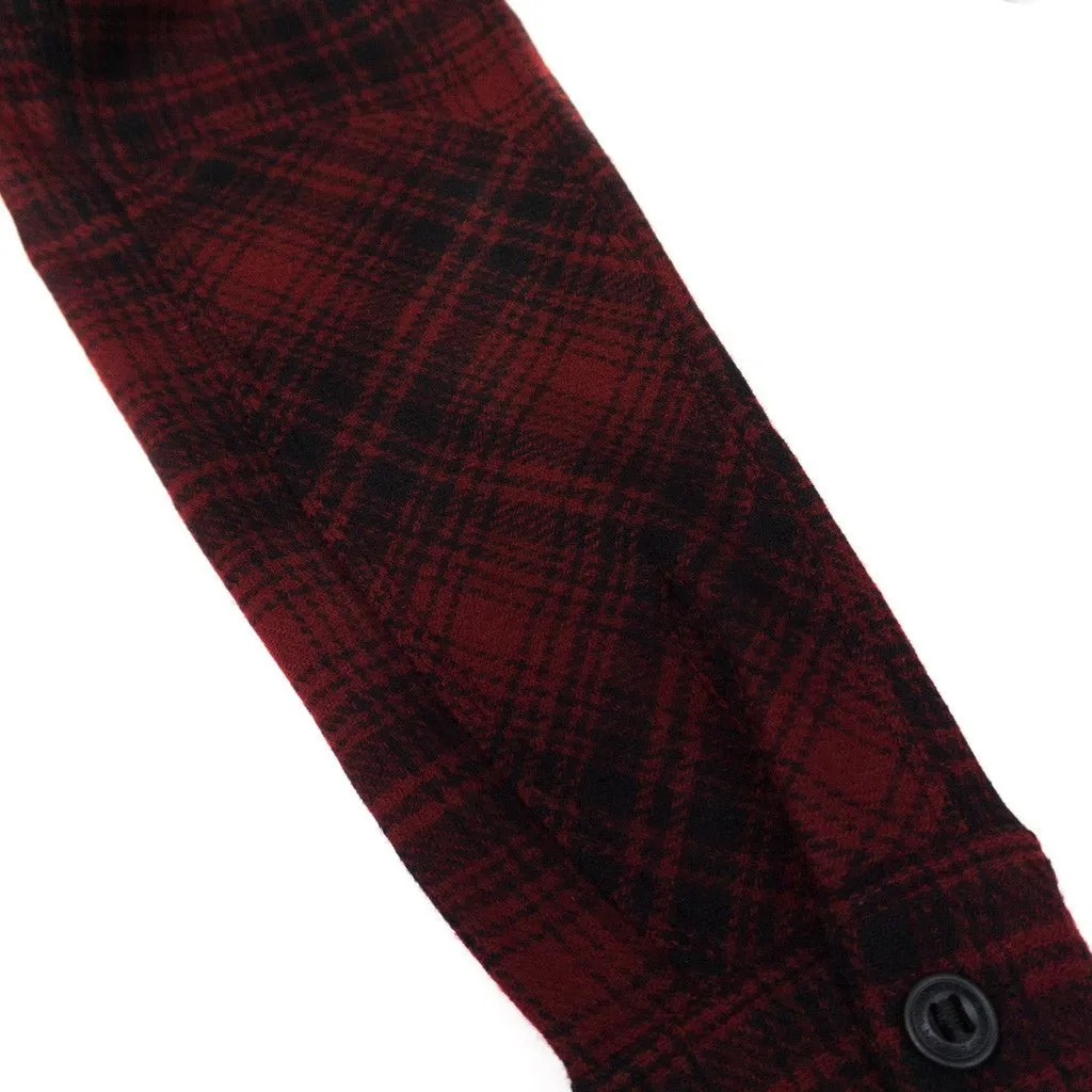 DRB Woodsman Shirt - Red-Black Plaid