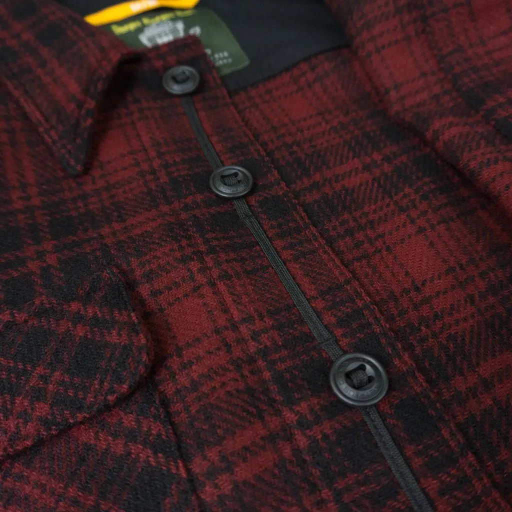 DRB Woodsman Shirt - Red-Black Plaid