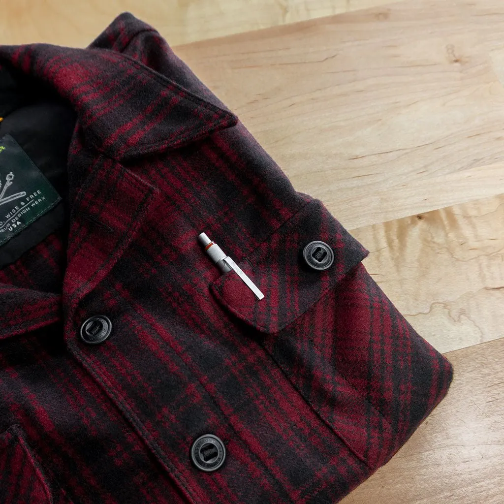 DRB Woodsman Shirt - Red Black Plaid