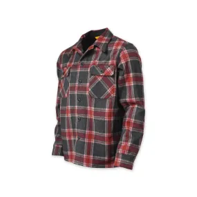 DRB Woodsman Shirt - Red Plaid Techwool