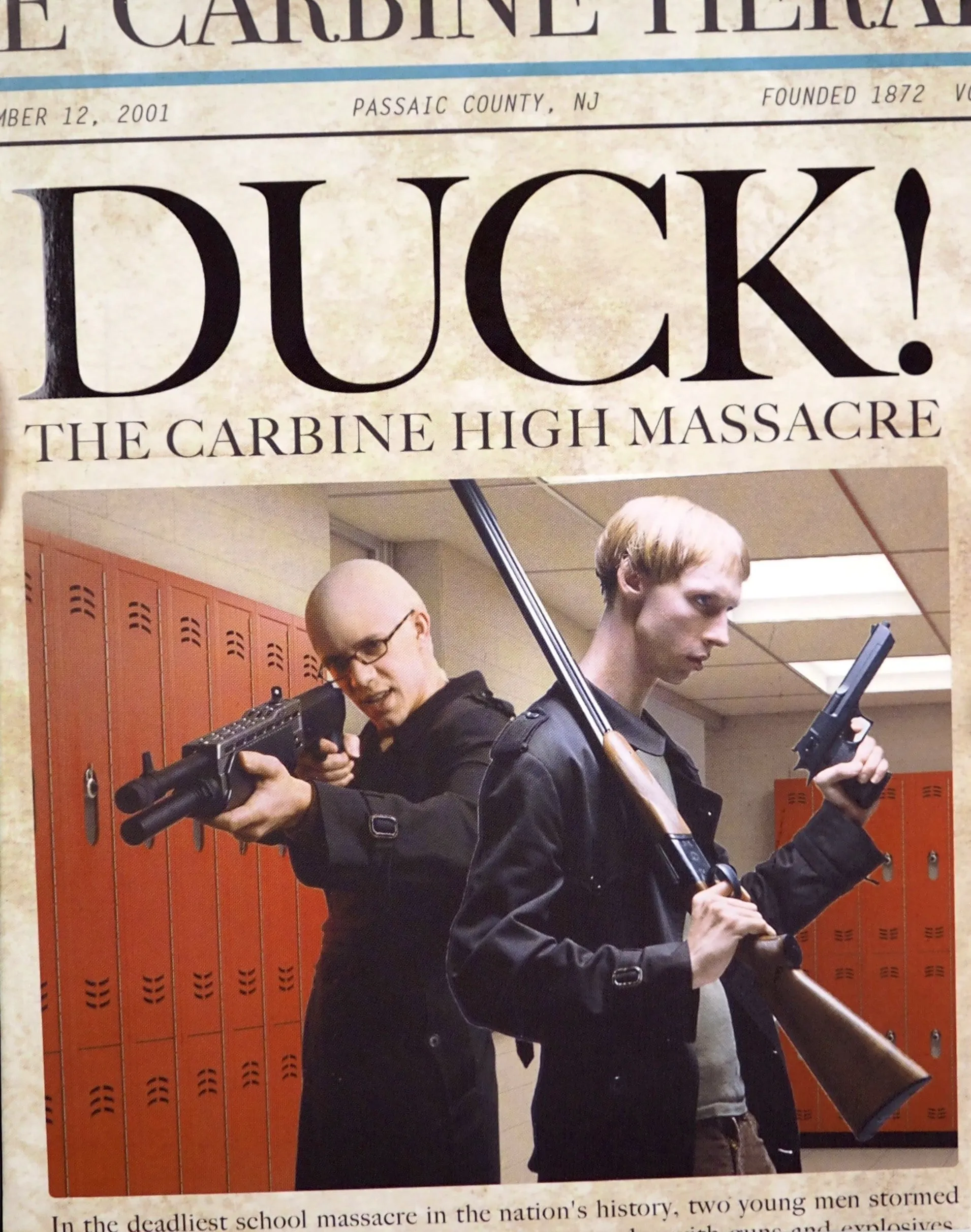 DUCK! THE CARBINE HIGH MASSACRE (LIMITED EDITION) BLU-RAY