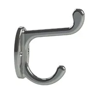 EMRO 150CPCD HAT AND COAT HOOK CARDED CHROME