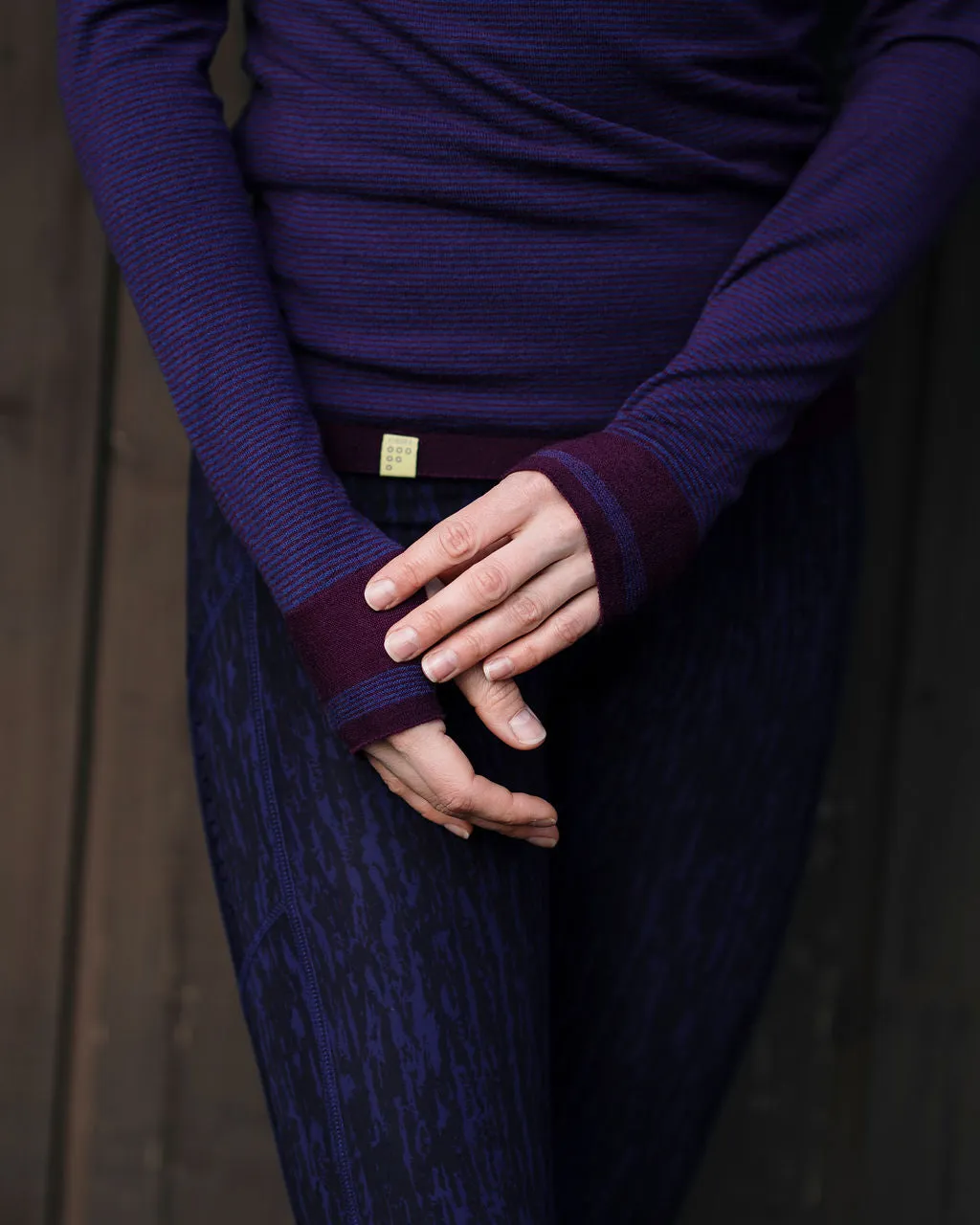 Fern Stripe Merino Base Layer