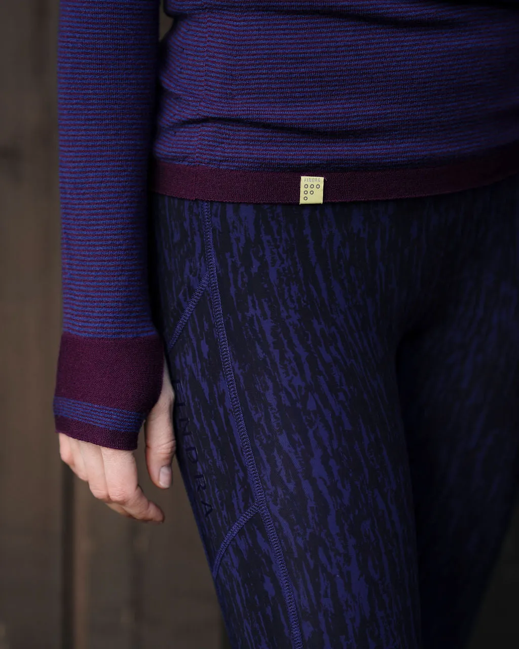 Fern Stripe Merino Base Layer