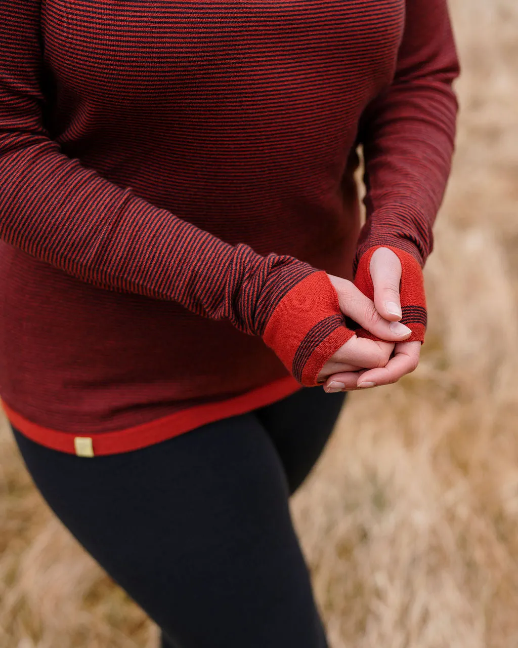 Fern Stripe Merino Base Layer