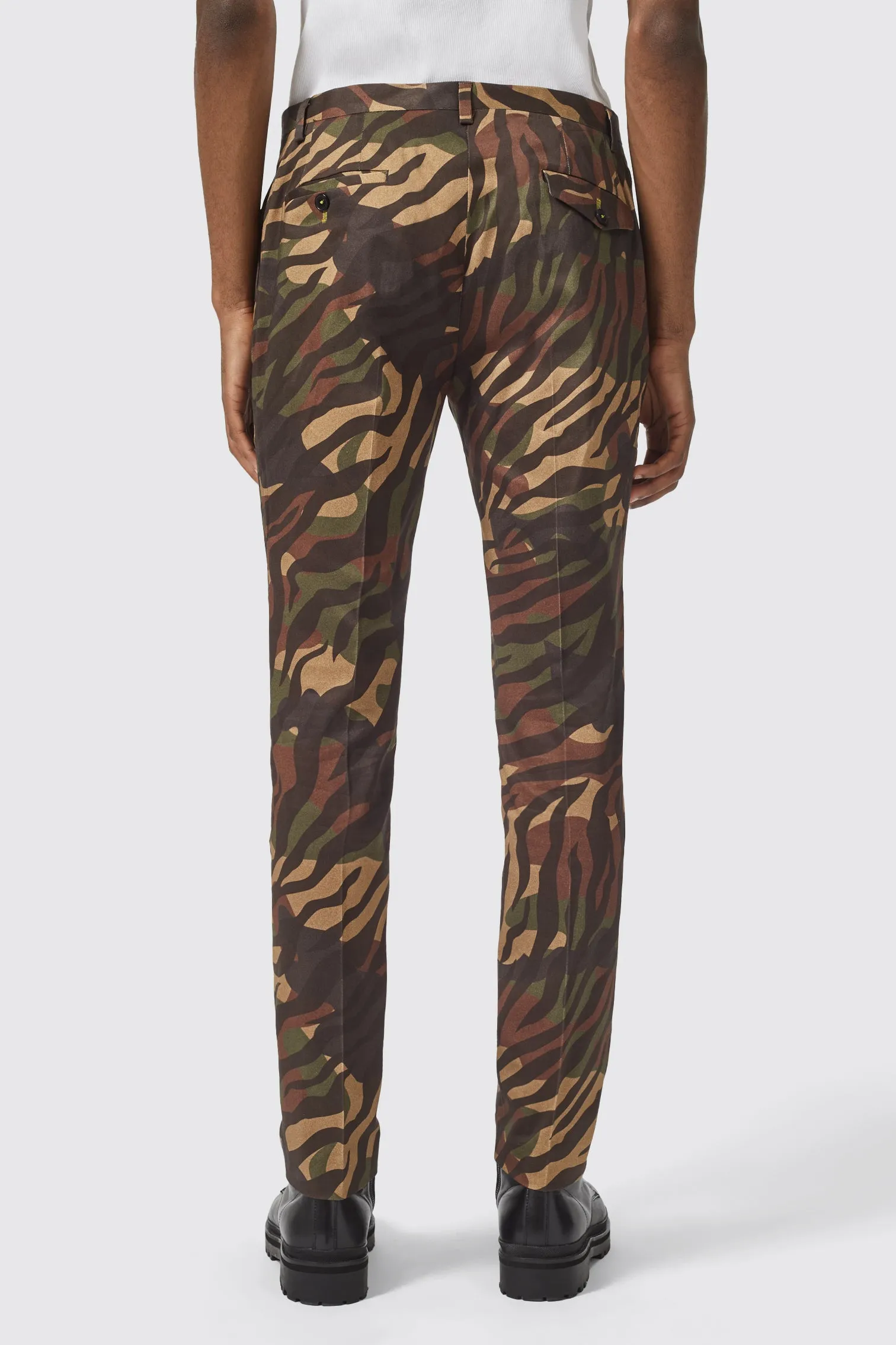 Gables Slim Fit Camo Trousers - ARCHIVE