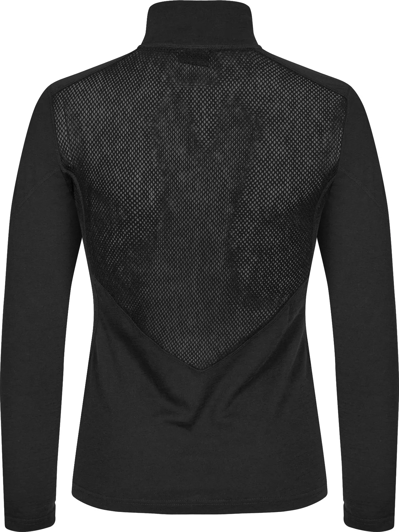 Hellner Women&#x27;s Wool Tech Base Layer Long Sleeve Black Beauty | Buy Hellner Women&#x27;s Wool Tech Base Layer Long Sleeve Black Beauty here | Outnorth