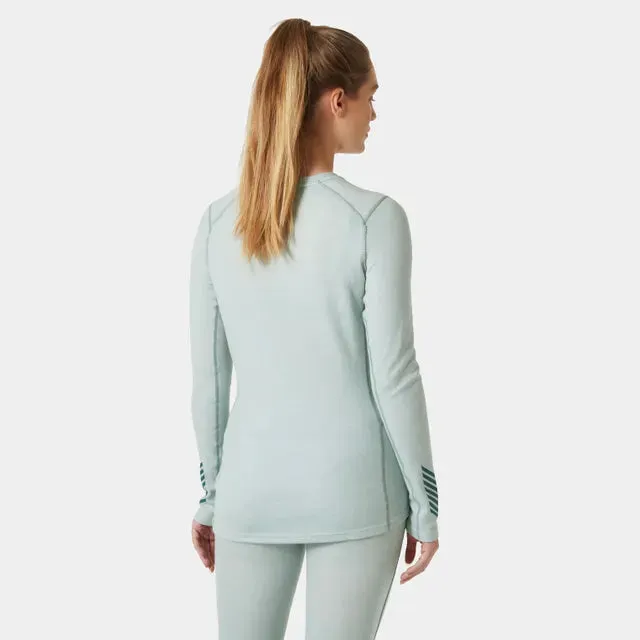 Helly Hansen Women’s LIFA® Merino Midweight Graphic Long-Sleeve Crew Base Layer