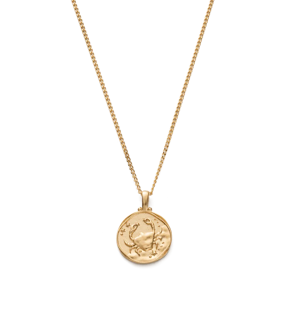 Kirstin Ash Cancer Zodiac Necklace