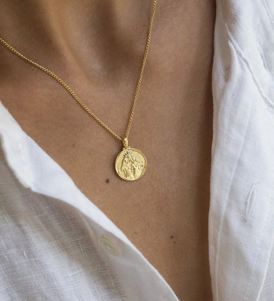 Kirstin Ash Gemini Zodiac Necklace