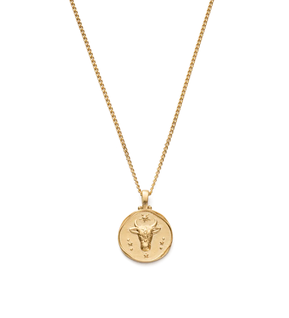 Kirstin Ash Taurus Zodiac Necklace