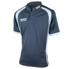 KOOGA JUNIOR RUGBY PANEL TEAMWEAR MATCH/TRAINING SHIRT-NAVY/SKY