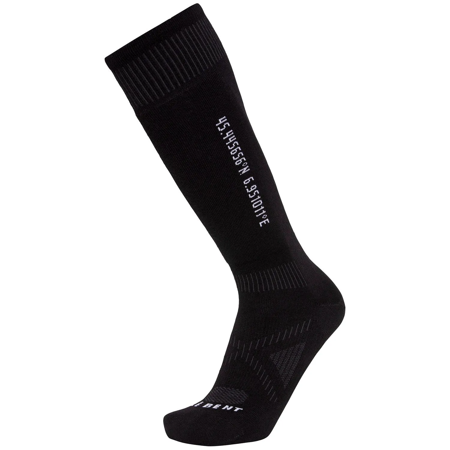 Le Bent Core Ultra Light Snow Socks Black