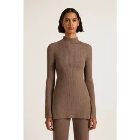 Malo Knit Tunic | Mocha