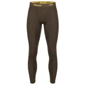 Merino Base Layer Long Johns - Dark Brown by Blaser