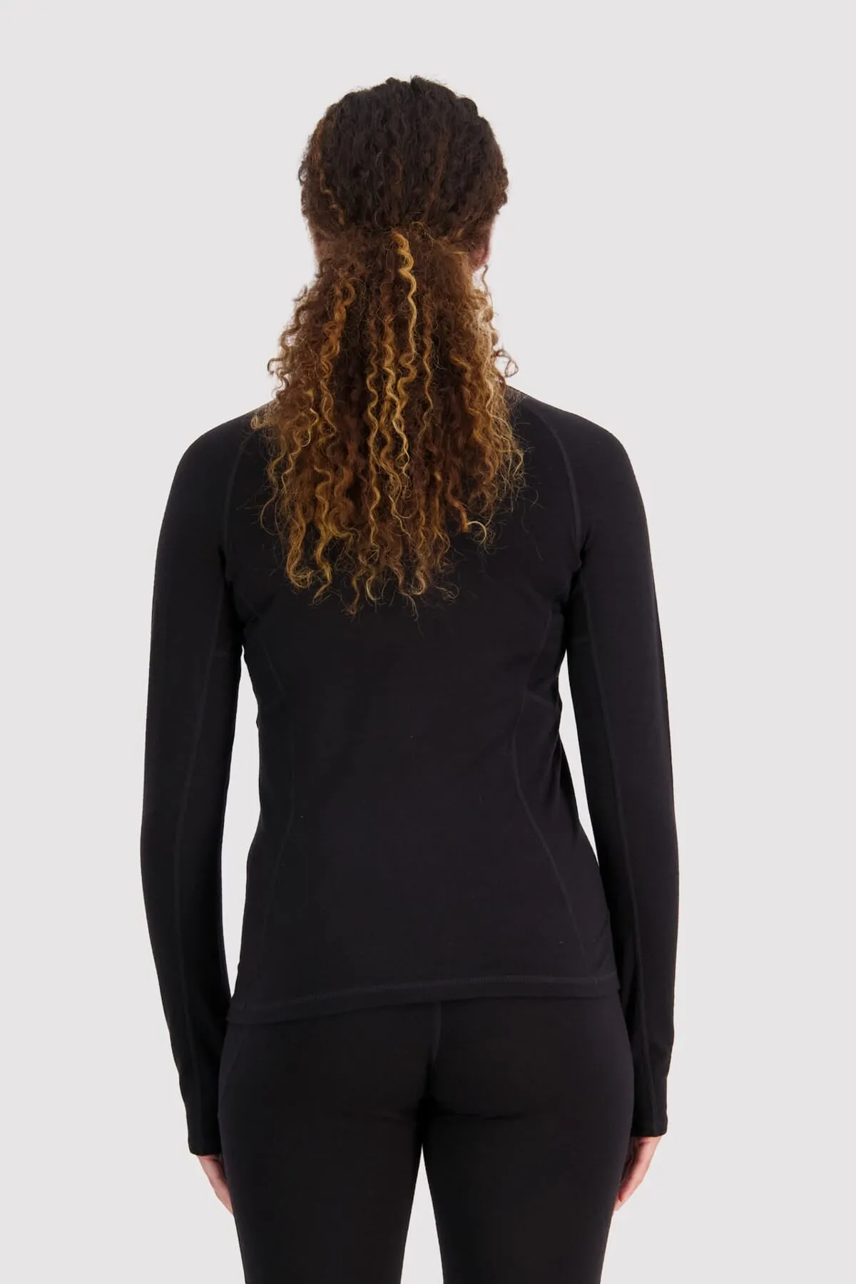 Olympus Merino Base Layer Long Sleeve - Black