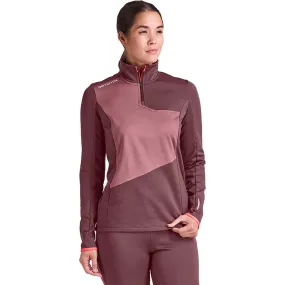 Ortovox Fleece Light Womens Zip Neck